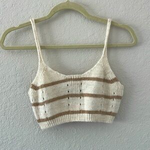 ASOS Design Knit Crop Top Bralette Sz: 4